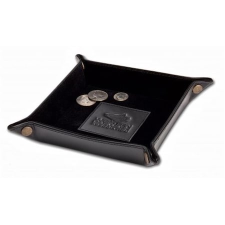 Eva-Dry/Momentum Sales & Mktg Dacasso a1088 ClassicLeather Travel Change Tray - Black a1088